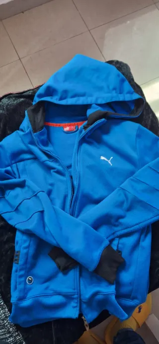 Chaqueta Puma Retro Azul Talla S