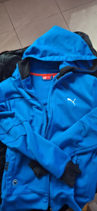 Chaqueta Puma Retro Azul Talla S