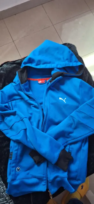 Chaqueta Puma Retro Azul Talla S