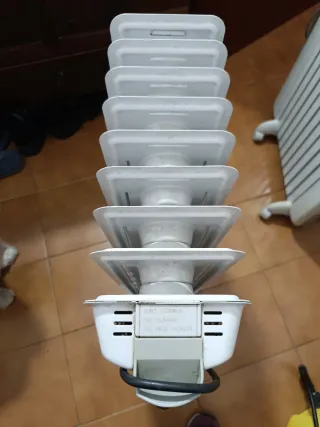 Calentador eléctrico  blanco