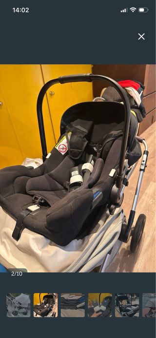 Cochecitos Bebé&Accesorios Bugaboo Fox & Concorde