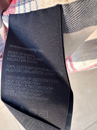 Camisa Tommy Hilfiger cuadros S Hombre