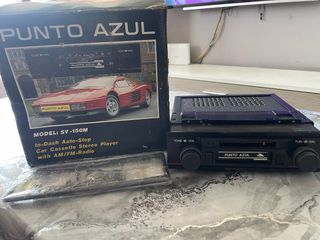 Radio Coche Cassette Punto Azul SV-150M