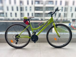 Bicicleta junior 26 pulgadas verde