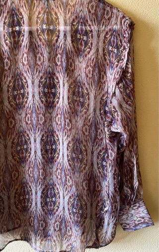 Blusa Massimo Dutti estampada Talla S