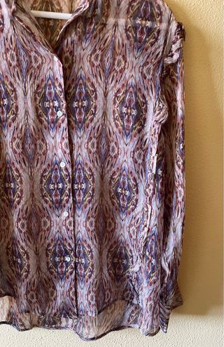 Blusa Massimo Dutti estampada Talla S