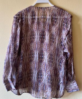 Blusa Massimo Dutti estampada Talla S