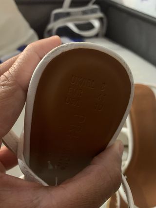 Tacones blancos mujer