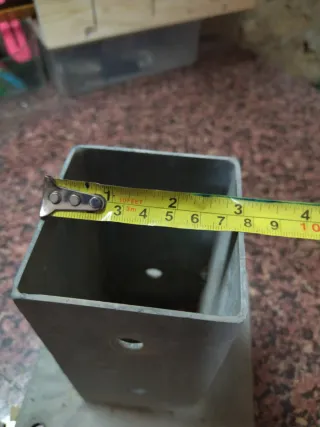 2 Bases para postes de madera