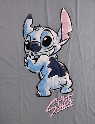 Camiseta o camisón pijama Stitch