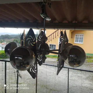 Lámpara Antigua Decorativa años 40