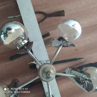 Lámpara Antigua Decorativa años 40