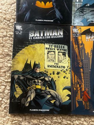 Lote 6 cómics Batman El Caballero Oscuro