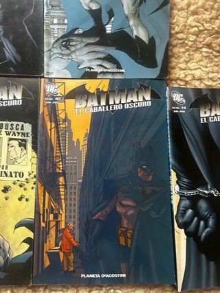 Lote 6 cómics Batman El Caballero Oscuro