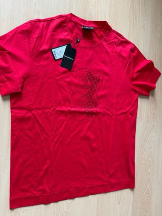 Camiseta Emporio Armani Roja