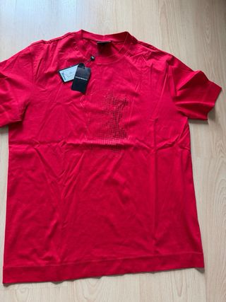 Camiseta Emporio Armani Roja