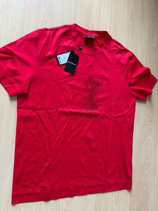 Camiseta Emporio Armani Roja
