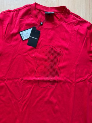 Camiseta Emporio Armani Roja