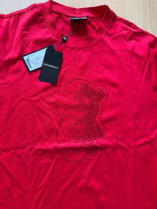 Camiseta Emporio Armani Roja