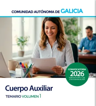 Temario Auxiliar Administrativo Xunta