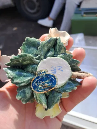 Figura decorativa de rosas