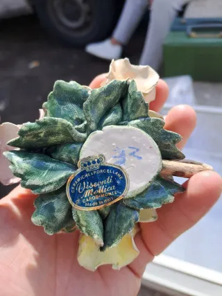 Figura decorativa de rosas