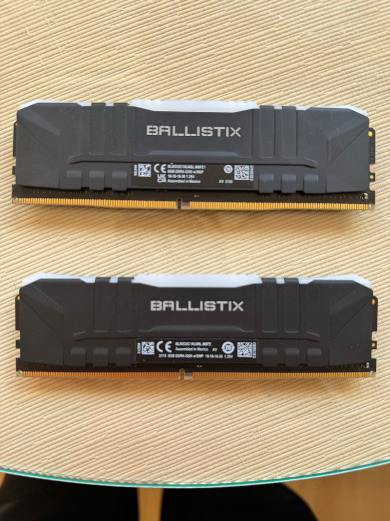 Memoria RAM Crucial Ballistix DDR4 RGB afbeelding 2