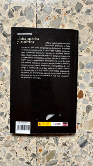 Física cuántica y relativista. Carlos Sabin CSIC