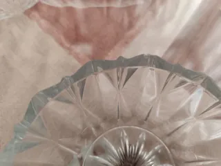 Juego de 3 cuencos de cristal vintage