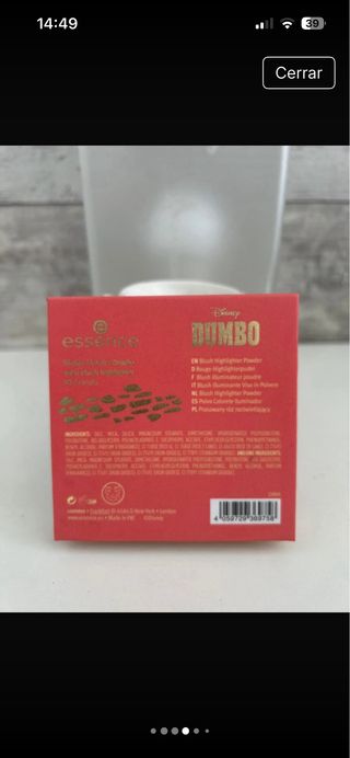 Paleta Essence Disney Classics Dumbo y Bambi