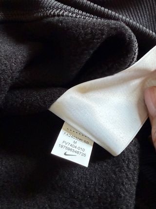 Sudadera Nike Negra Mujer Talla M