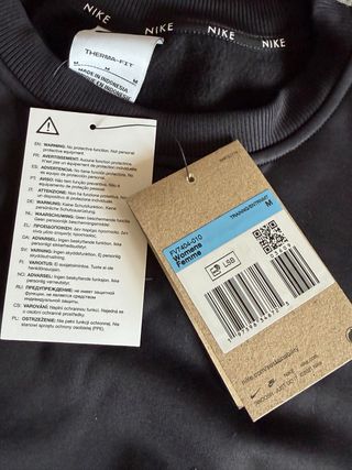 Sudadera Nike Negra Mujer Talla M