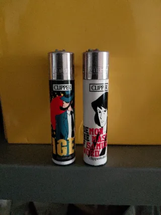 2 accendini Clipper Lupin