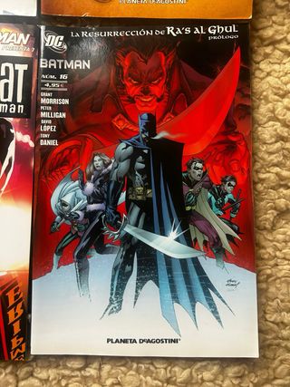 Lote 4 Cómics DC Batman y Catwoman