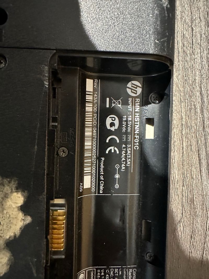 Portátil HP G62-A20SP Gris afbeelding 7