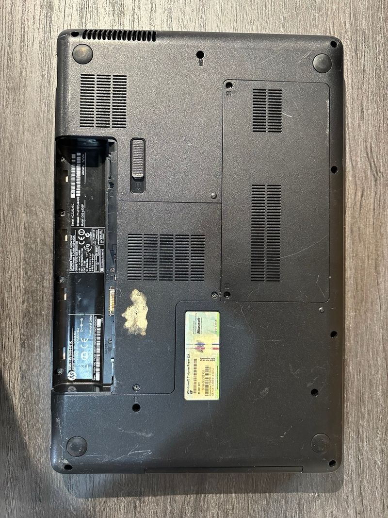 Portátil HP G62-A20SP Gris afbeelding 6