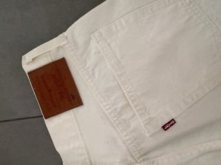 Levi's 501 Jeans Blancos Crudos Nuevos