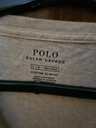 Camiseta Polo Ralph Lauren Gris