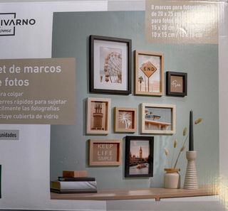 Set 8 Marcos Fotos Livarno Home
