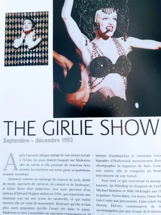 MADONNA Gran Formato. Edición en Francés. Book