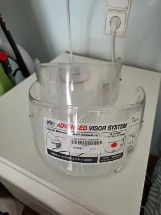 Visera Shoei X-Spirit II Negra Talla L