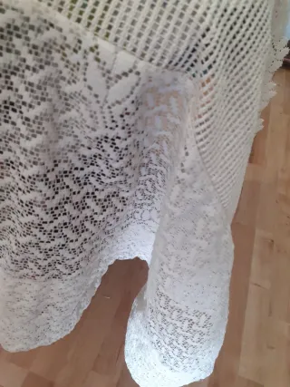 Colcha Cama Ganchillo Algodón