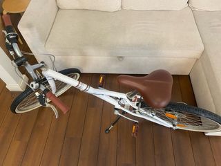 Bicicleta BTWIN blanca 8-12 años