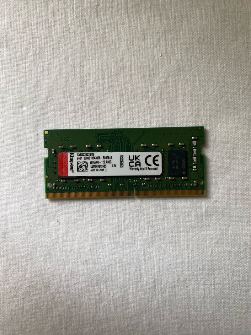 Kingston DDR4 16GB 3200MHz SODIMM afbeelding 2