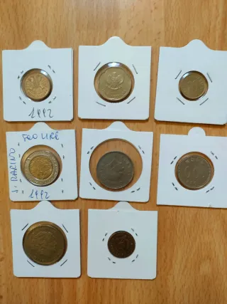 Lotto Monete Varie 1992