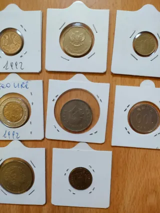 Lotto Monete Varie 1992