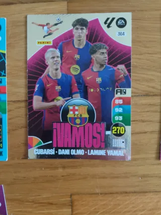 Carta Adrenalyn XL 2024-2025 con Lamine Yamal