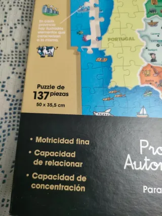 Puzzle Jumbodiset Provincias España 137 piezas
