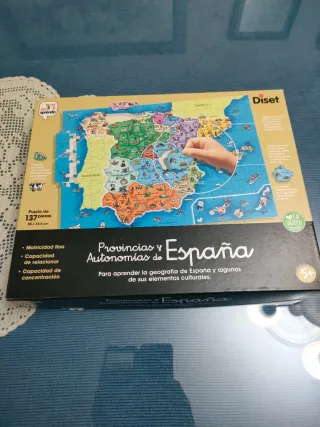 Puzzle Jumbodiset Provincias España 137 piezas