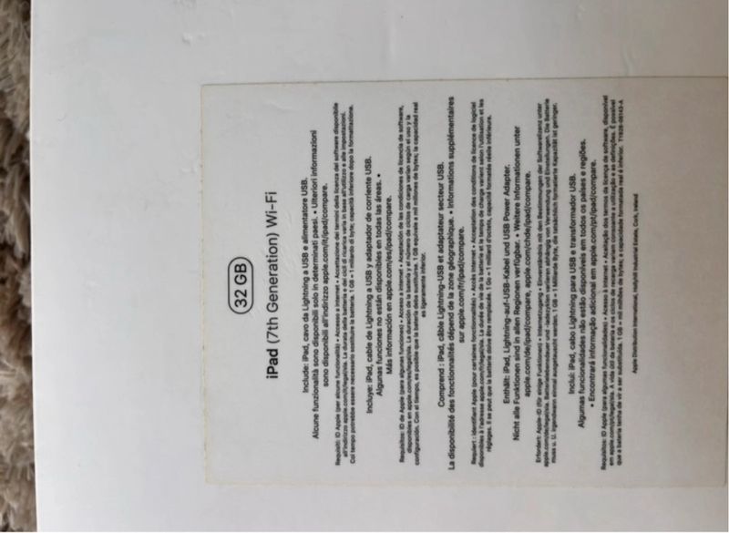 iPad 7ª Gen Oro rosa afbeelding 3